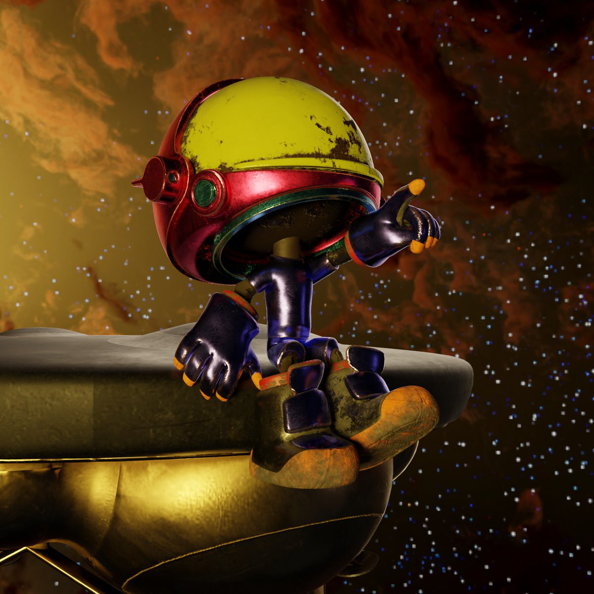 NFT Project for Remi Bond - Mendel Exodus — Изображение №16 — Иллюстрация, 3D на Dprofile