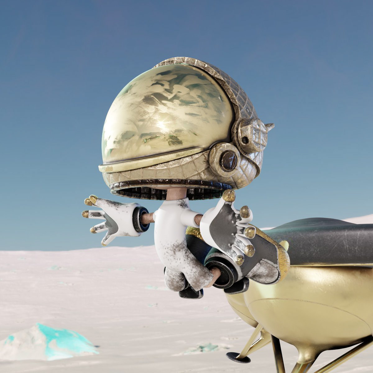 NFT Project for Remi Bond - Mendel Exodus — Изображение №12 — Иллюстрация, 3D на Dprofile