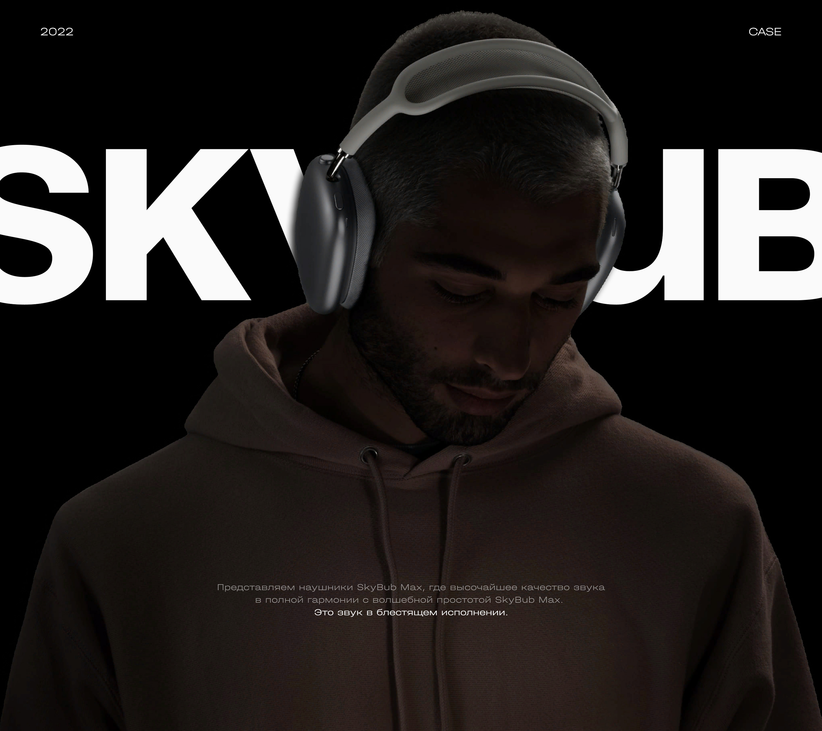 Наушники SkyBub Max / Музыка / Технологии — Изображение №1 — Брендинг, Графика на Dprofile