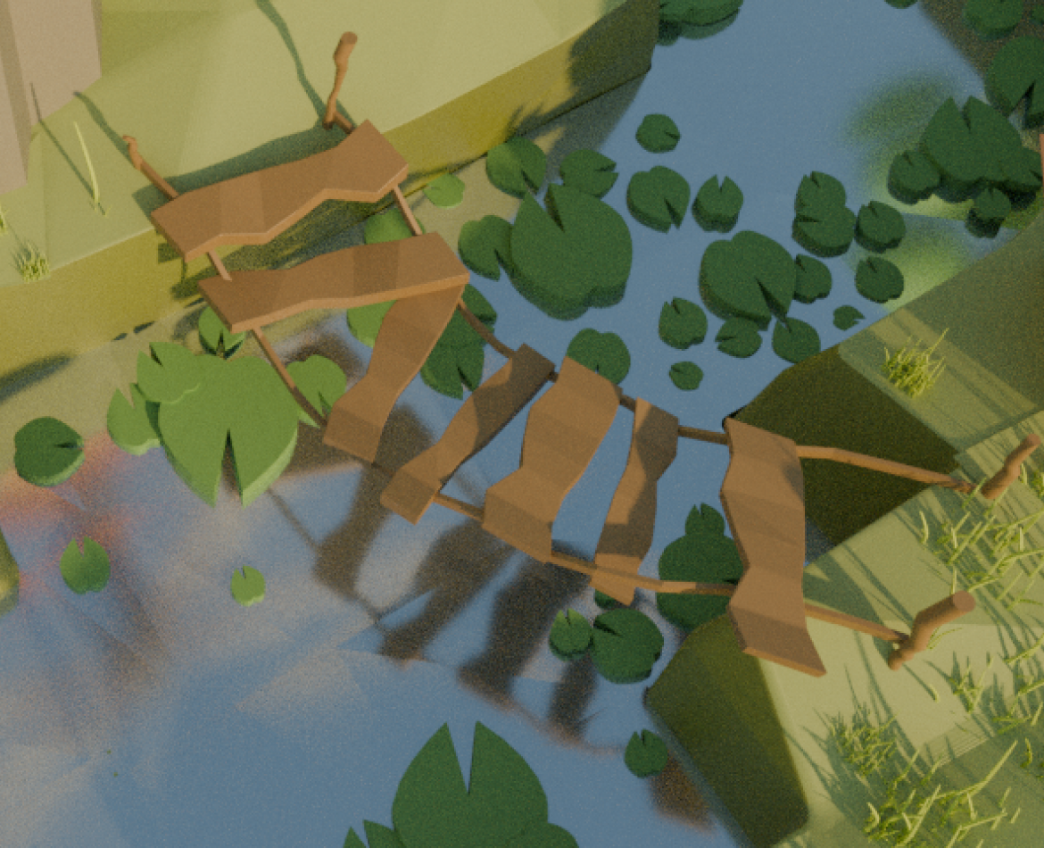 Деревенские пейзажи — Изображение №9 — Иллюстрация, 3D на Dprofile