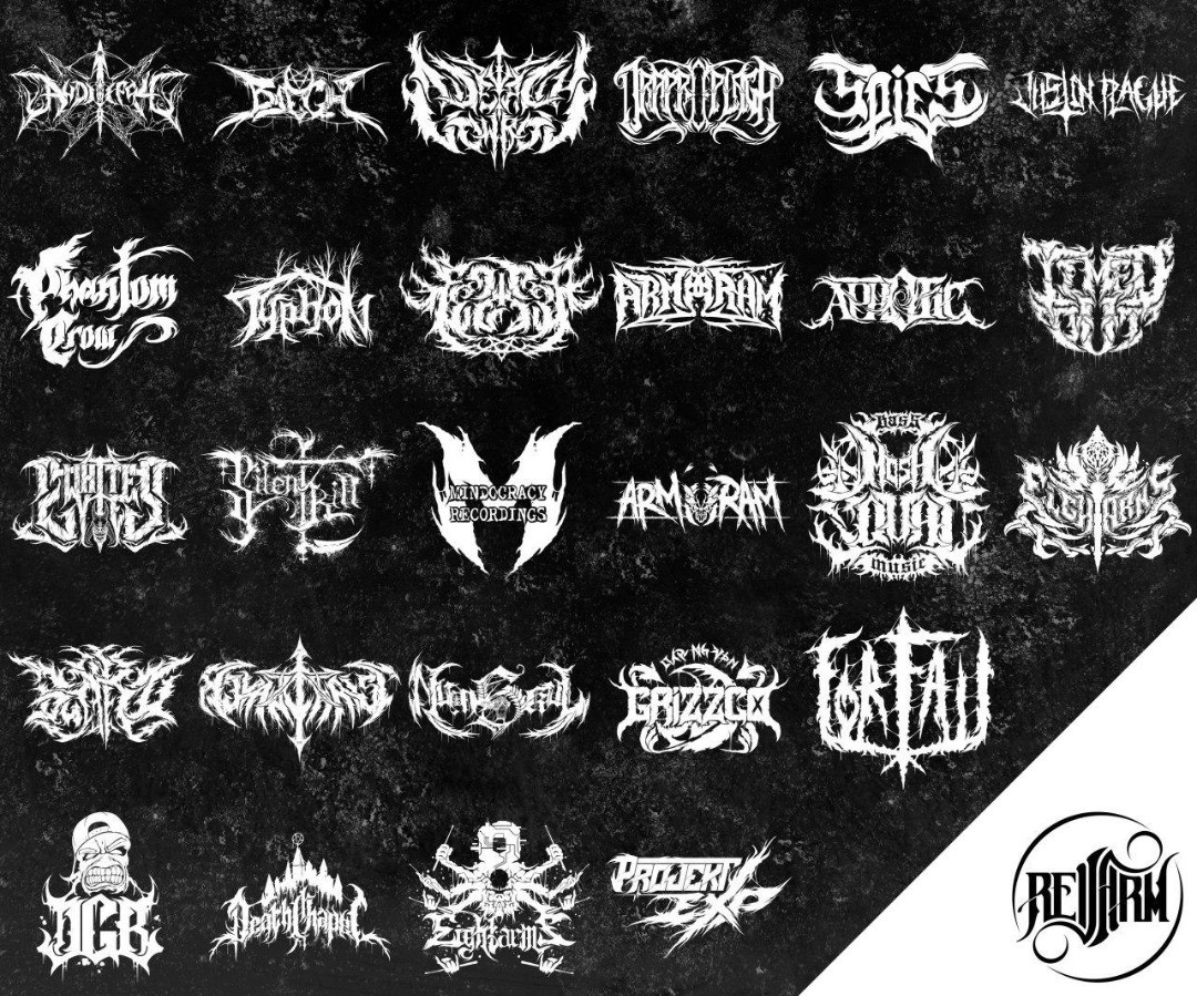 Логотипы в стиле Death Metal — Изображение №1 — Брендинг, Иллюстрация на Dprofile