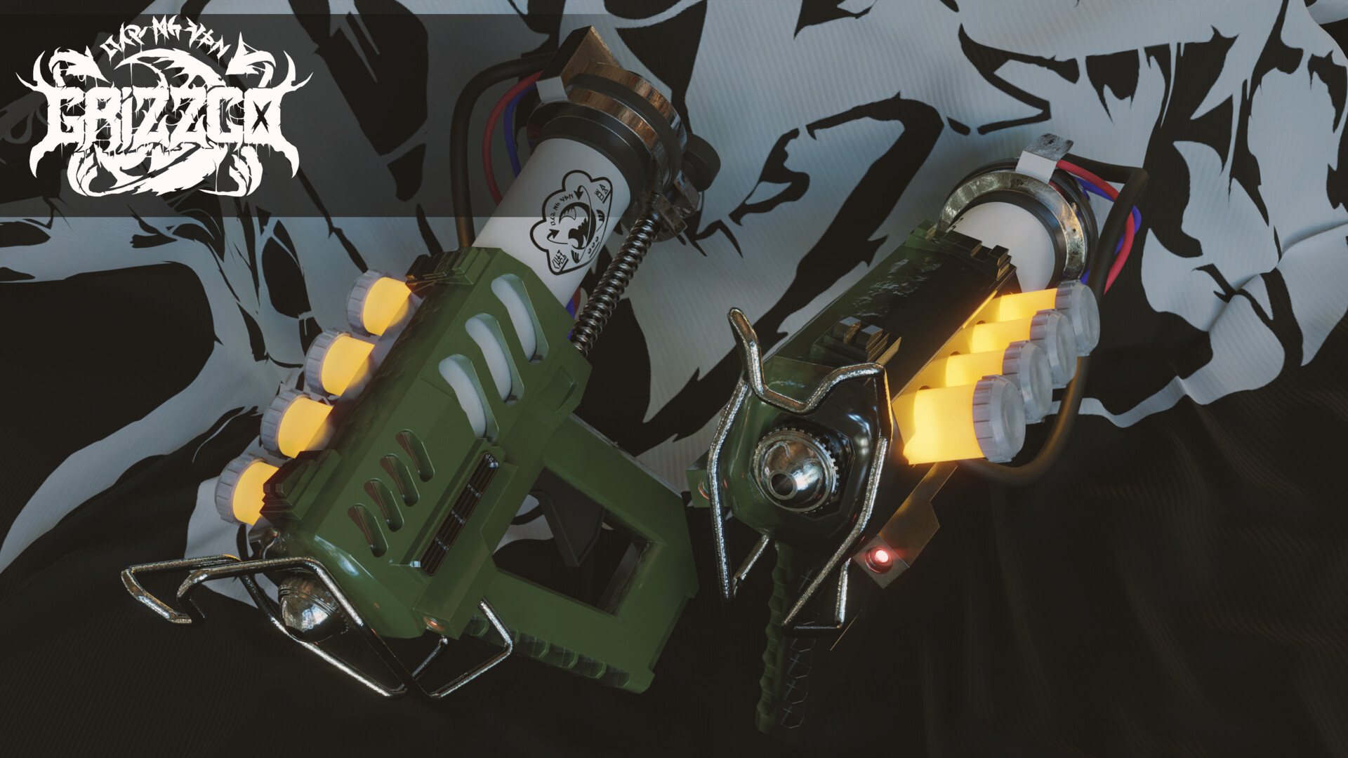 Grizzco Dualies (fanmade/3D концепт) — Изображение №1 — 3D на Dprofile