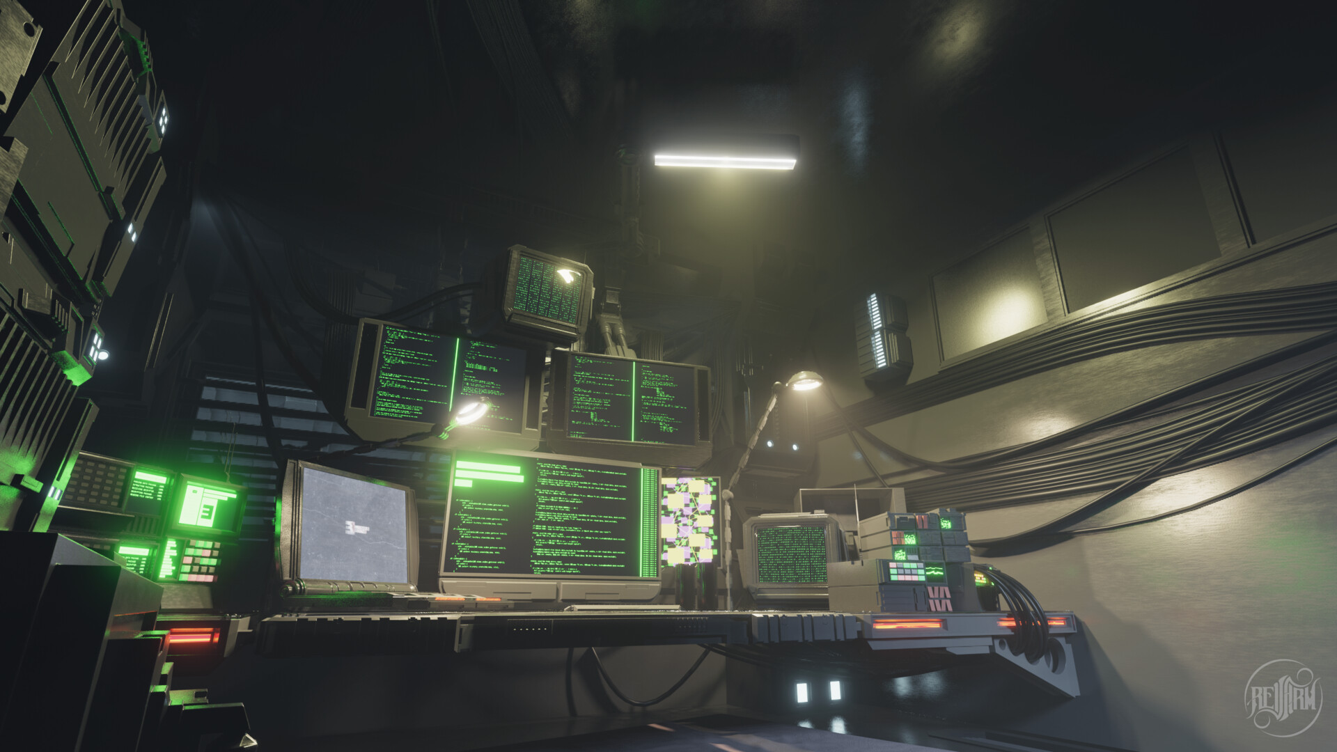 Hacker Room — Изображение №4 — 3D, Анимация на Dprofile