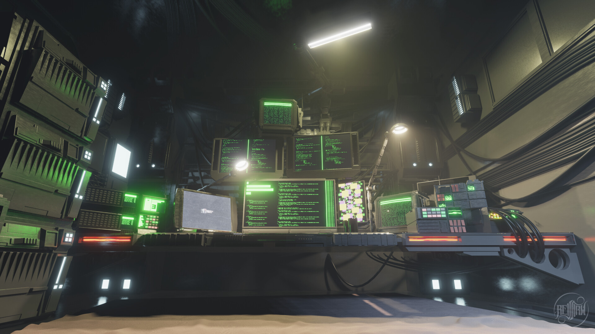 Hacker Room — Изображение №3 — 3D, Анимация на Dprofile