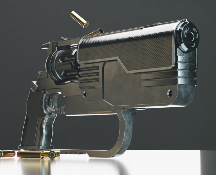 Тяжелый револьвер на Dprofile