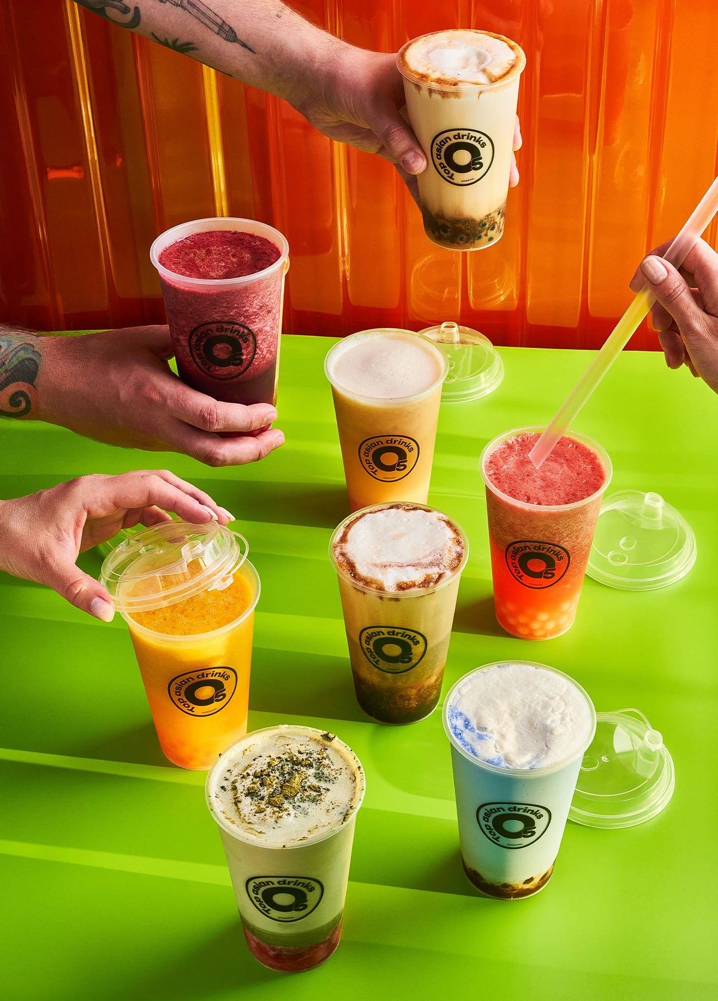 O5 / О'пять — Top asian drinks / Identity — Изображение №24 — Брендинг, Графика на Dprofile