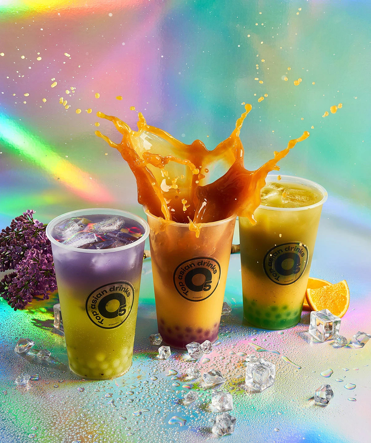 O5 / О'пять — Top asian drinks / Identity — Изображение №7 — Брендинг, Графика на Dprofile