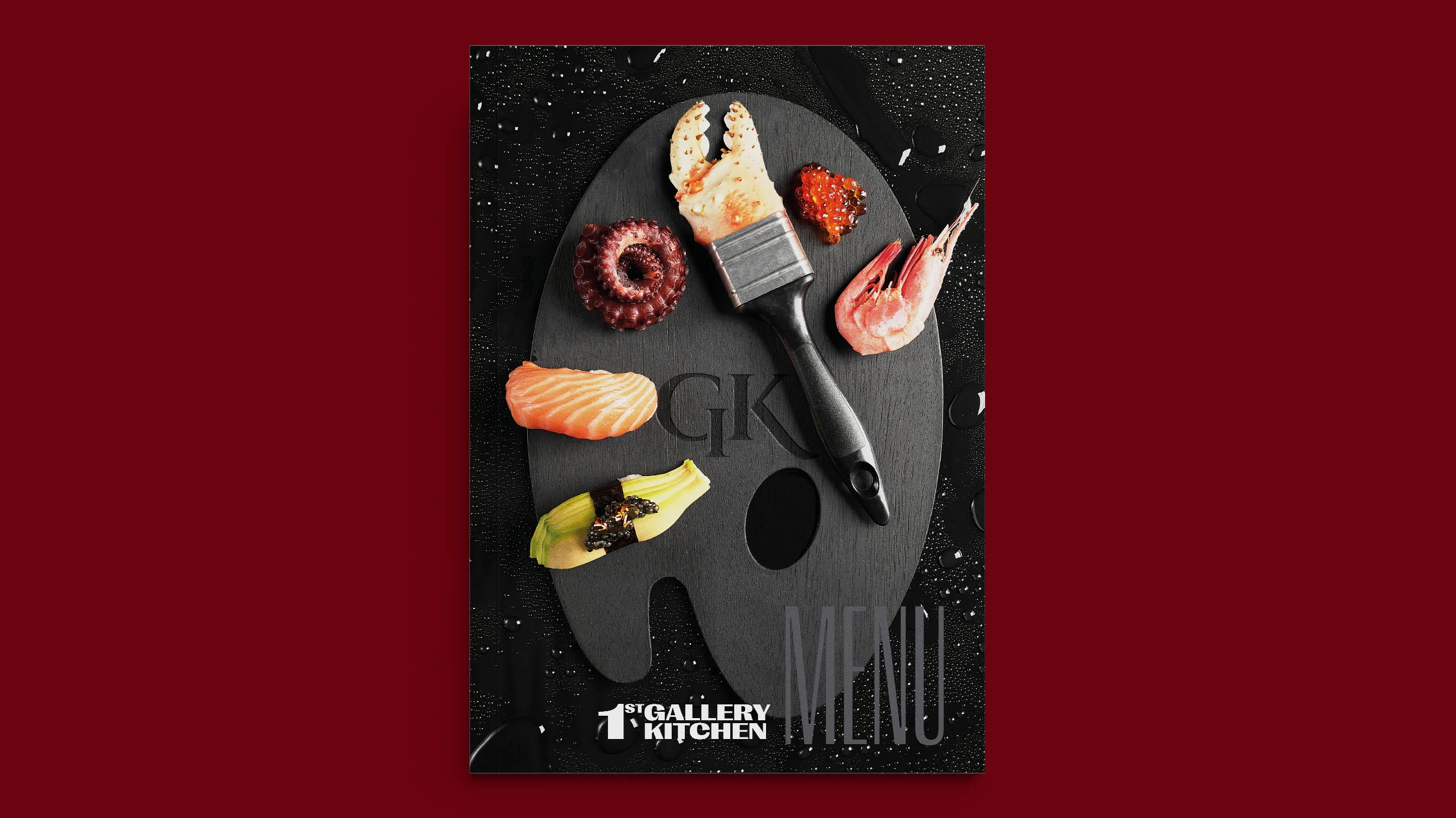 Дизайн меню "Gallery kitchen" / Menu design — Изображение №1 — Графика на Dprofile