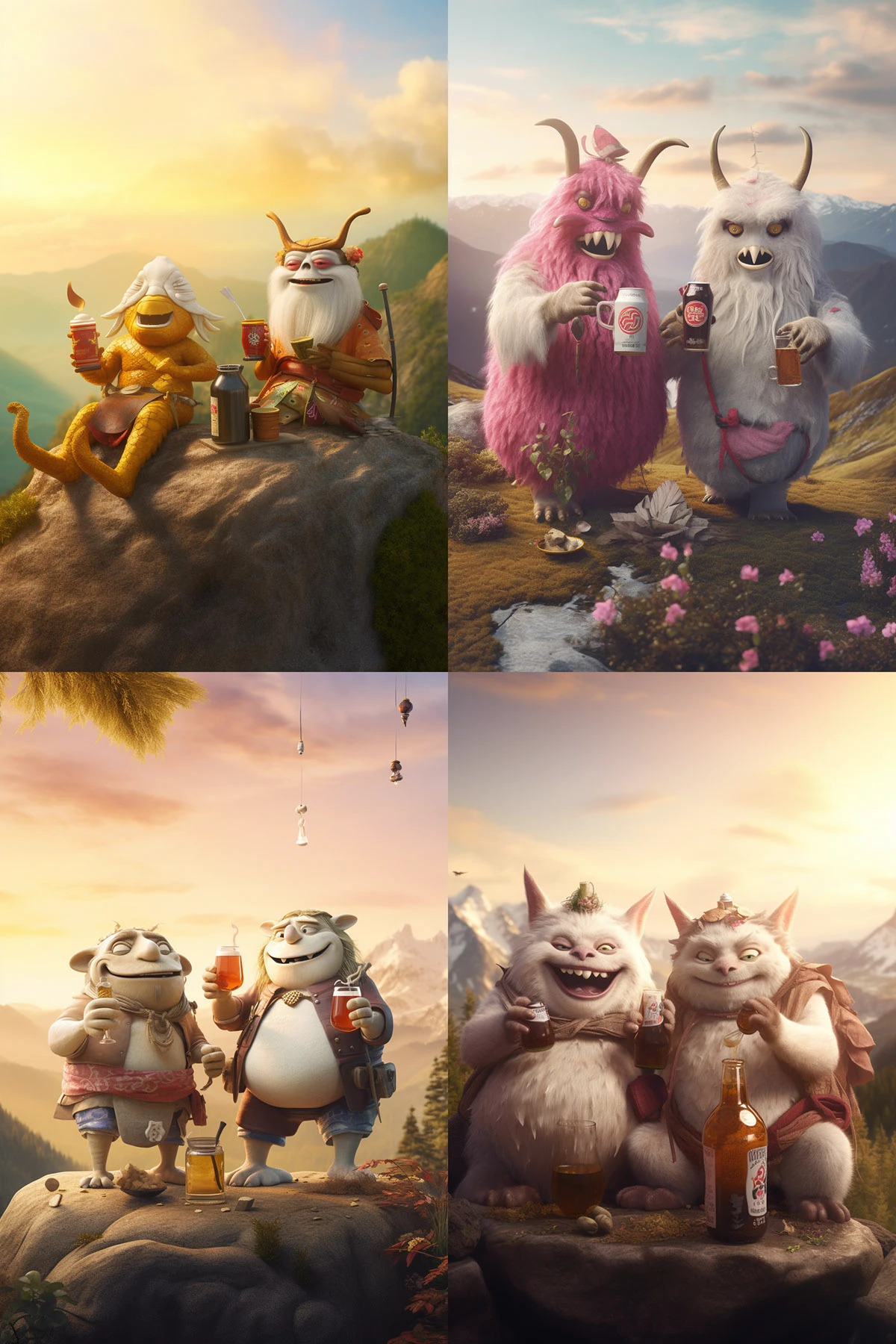 Дизайн карты бара для ОмНомНом в нейросети Midjourney — Изображение №18 — Иллюстрация, Графика на Dprofile