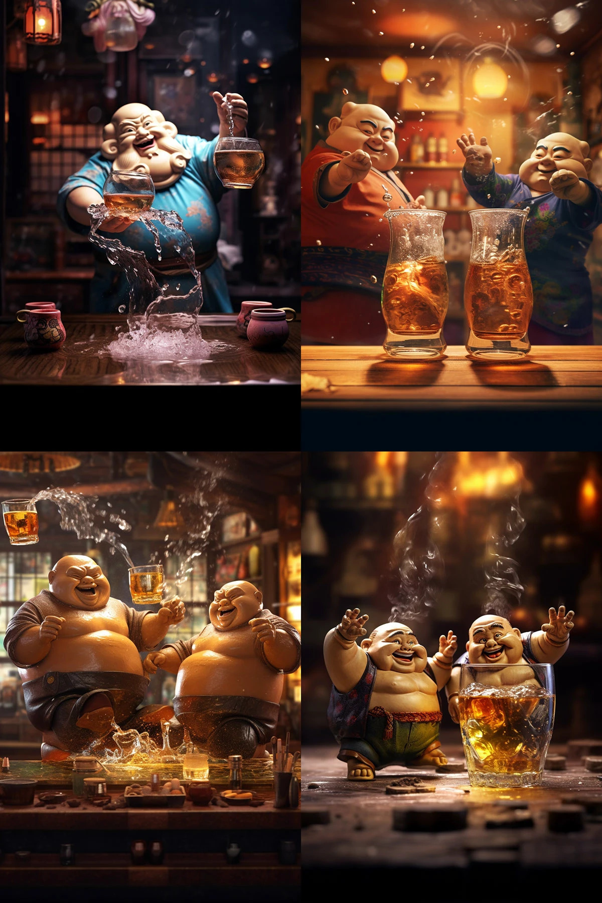 Дизайн карты бара для ОмНомНом в нейросети Midjourney — Изображение №28 — Иллюстрация, Графика на Dprofile