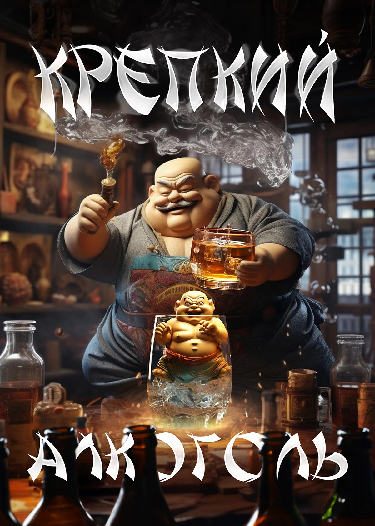 Дизайн карты бара для ОмНомНом в нейросети Midjourney — Изображение №22 — Иллюстрация, Графика на Dprofile