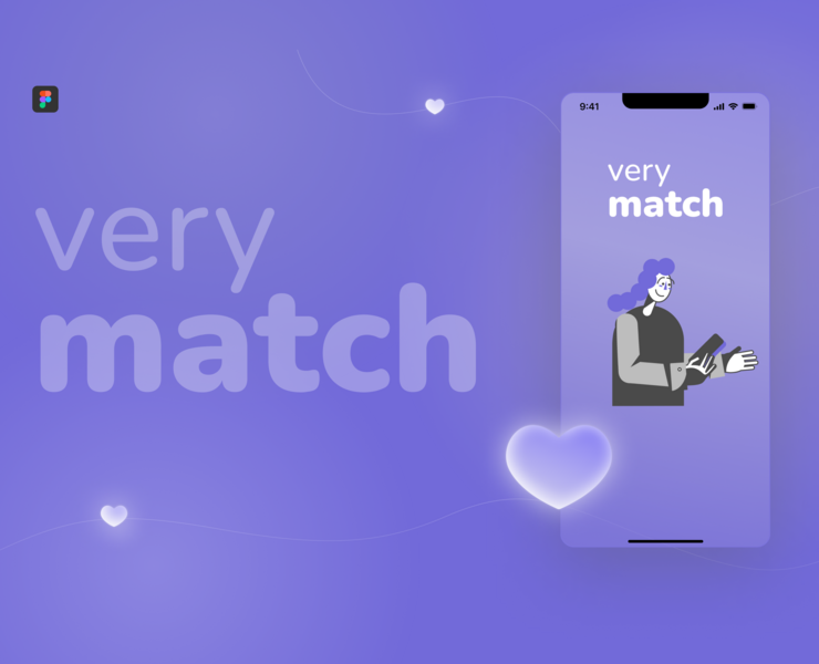 Very Match — Интерфейсы, Иллюстрация на Dprofile