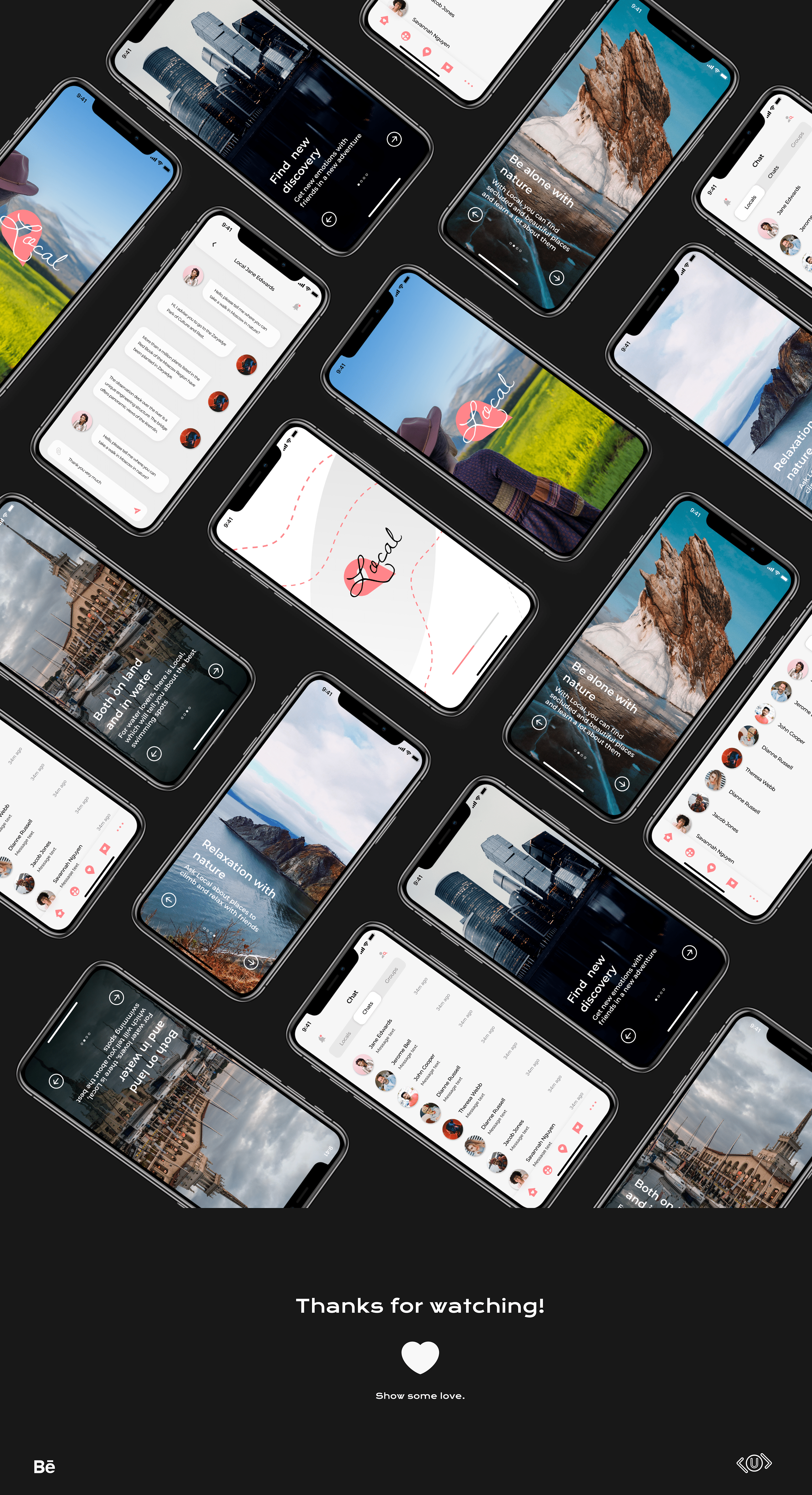 Local: Travel guide app — Изображение №4 — Интерфейсы, Иллюстрация, Маркетинг на Dprofile