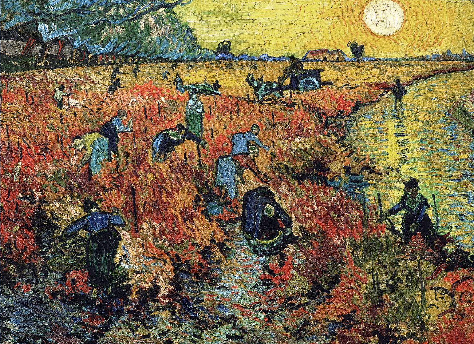 Ван Гог| Сайт о художнике — Изображение №11 — Графика, Интерфейсы на Dprofile