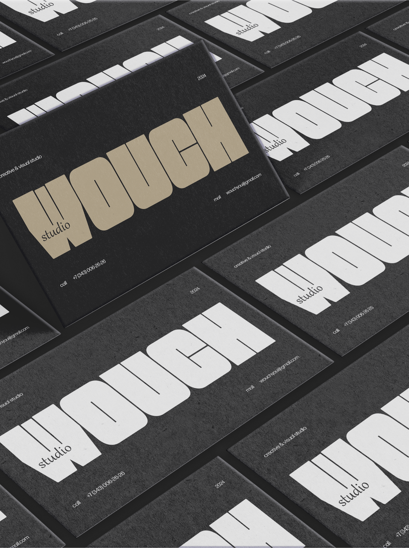 Wouch studio brand identity — Изображение №4 — Брендинг на Dprofile