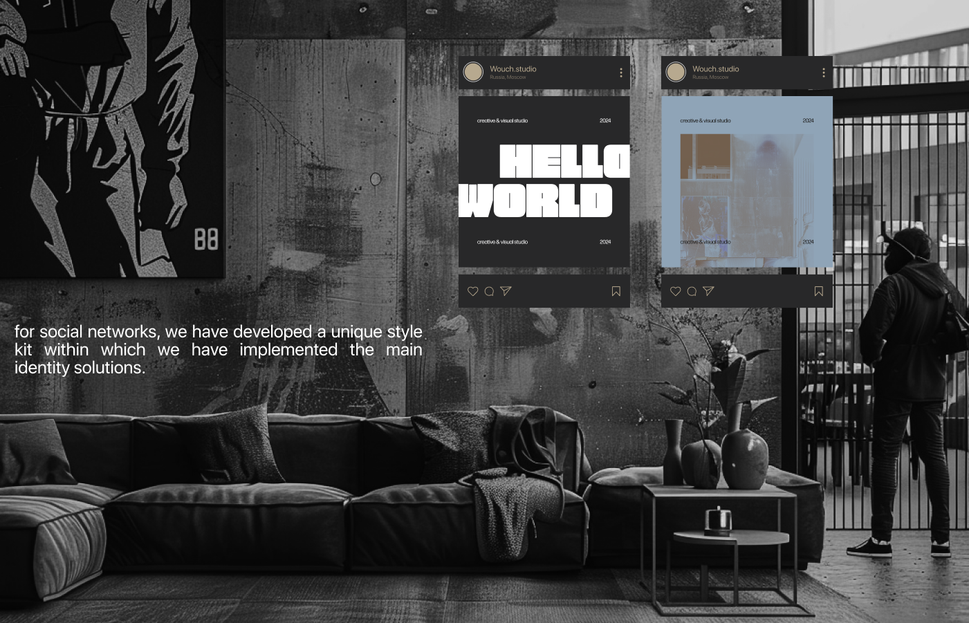 Wouch studio brand identity — Изображение №17 — Брендинг на Dprofile