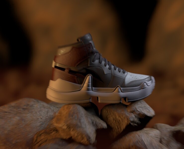 Sneakers Commercial — 3D, Промдизайн на Dprofile