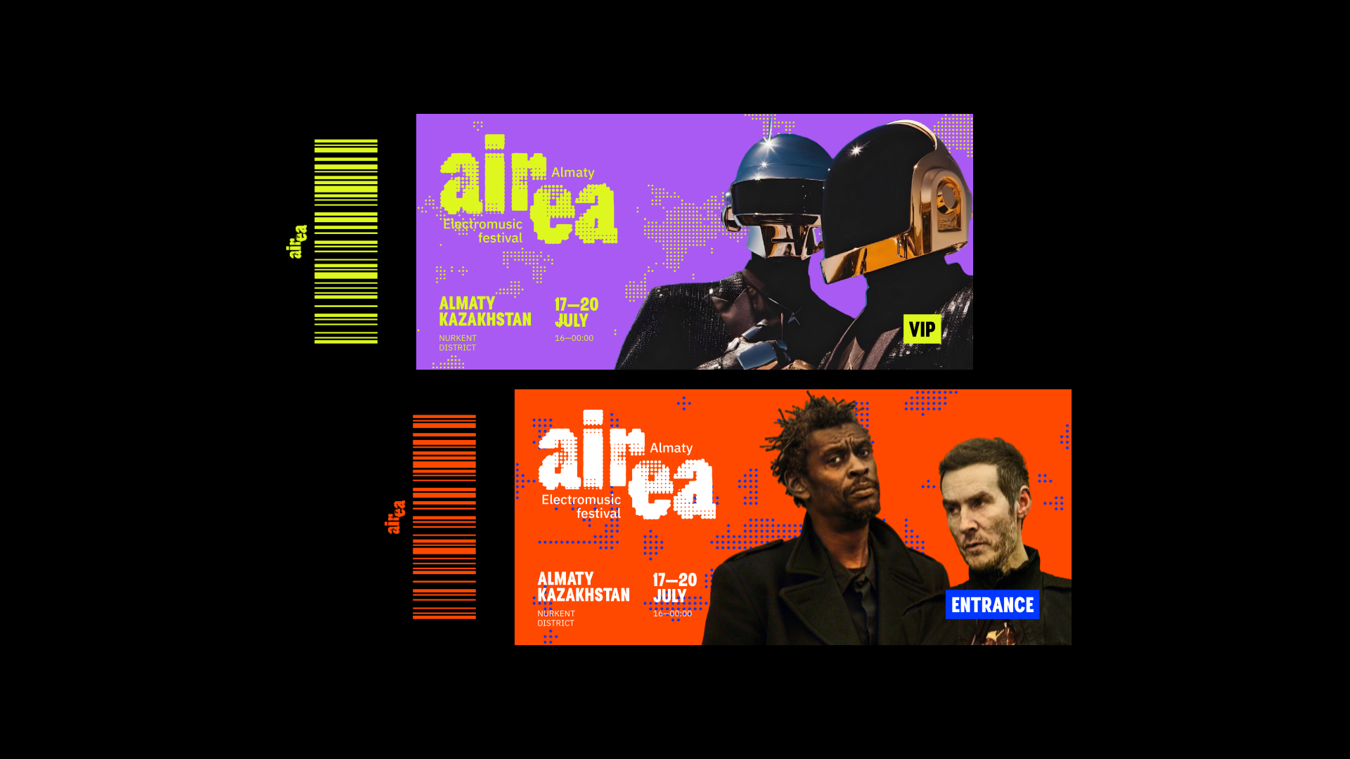 Airea — фестиваль электромузыки — Изображение №5 — Брендинг, Анимация на Dprofile