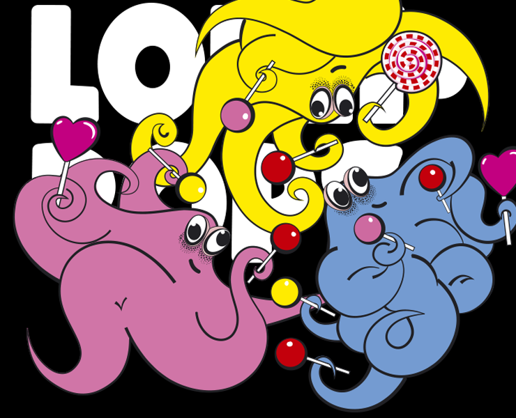 OCTOPUS LOLLI-POPS — Брендинг, Иллюстрация на Dprofile