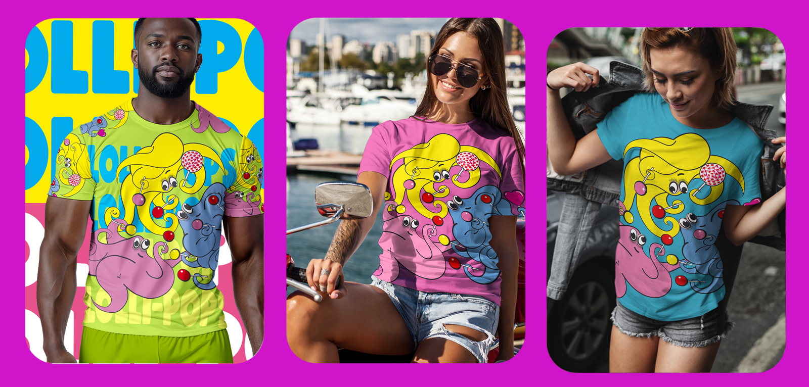 OCTOPUS LOLLI-POPS — Изображение №9 — Брендинг, Иллюстрация на Dprofile