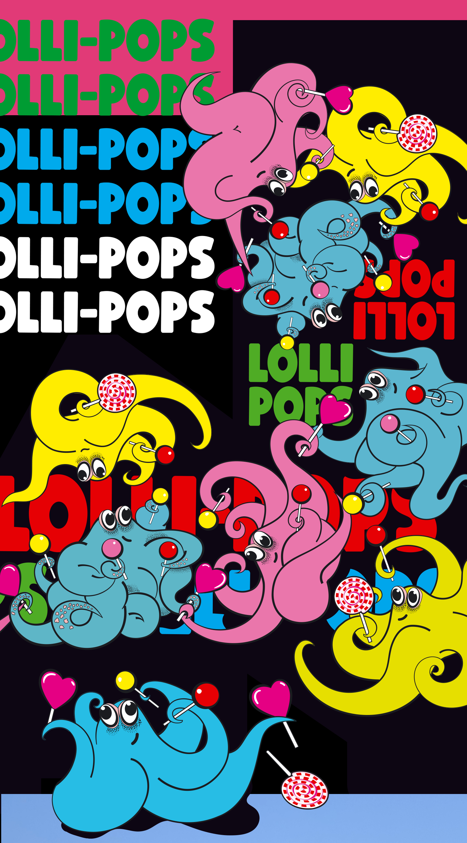 OCTOPUS LOLLI-POPS — Изображение №7 — Брендинг, Иллюстрация на Dprofile