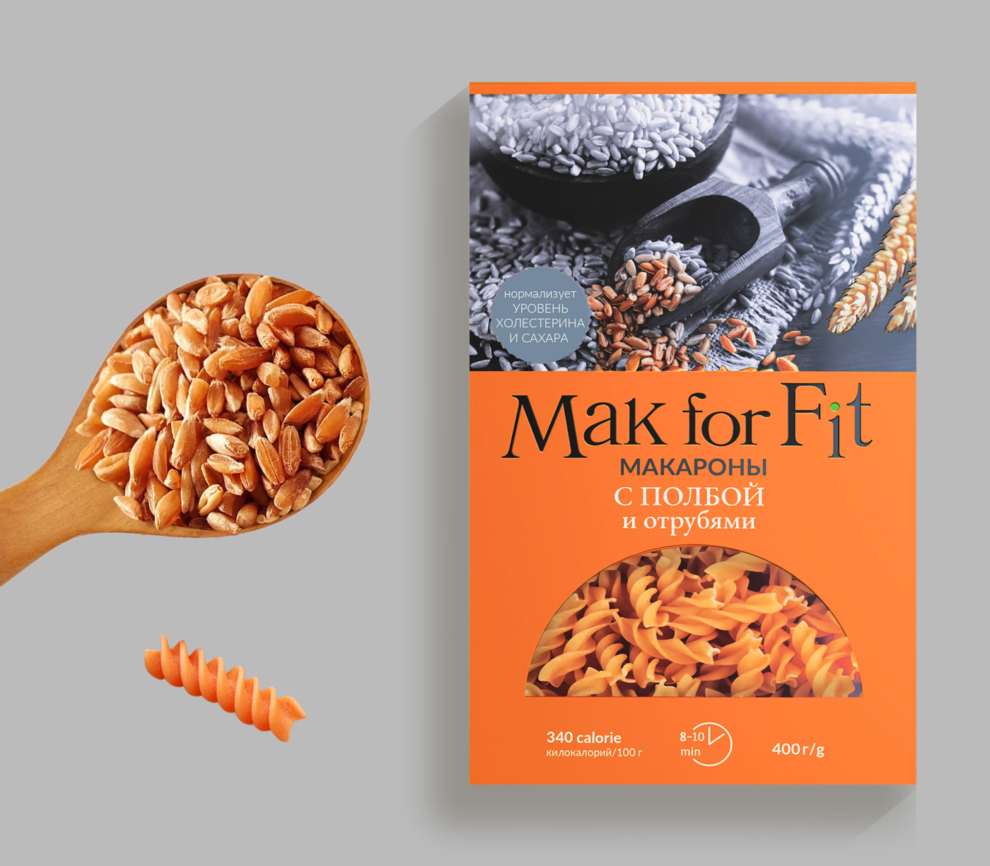 Брендинг и дизайн упаковки макарон Mak forFit — Изображение №9 — Брендинг на Dprofile