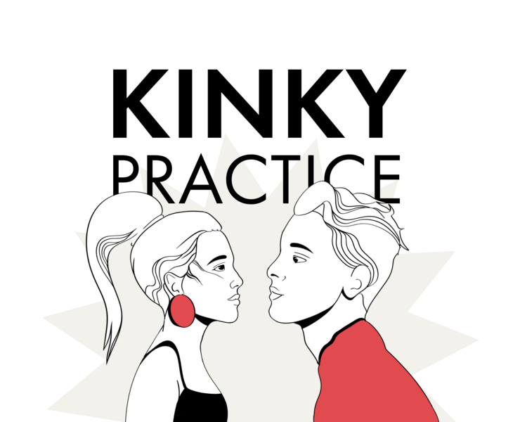 Kinky Practice | Школа чувственных практик — Интерфейсы, Брендинг на Dprofile