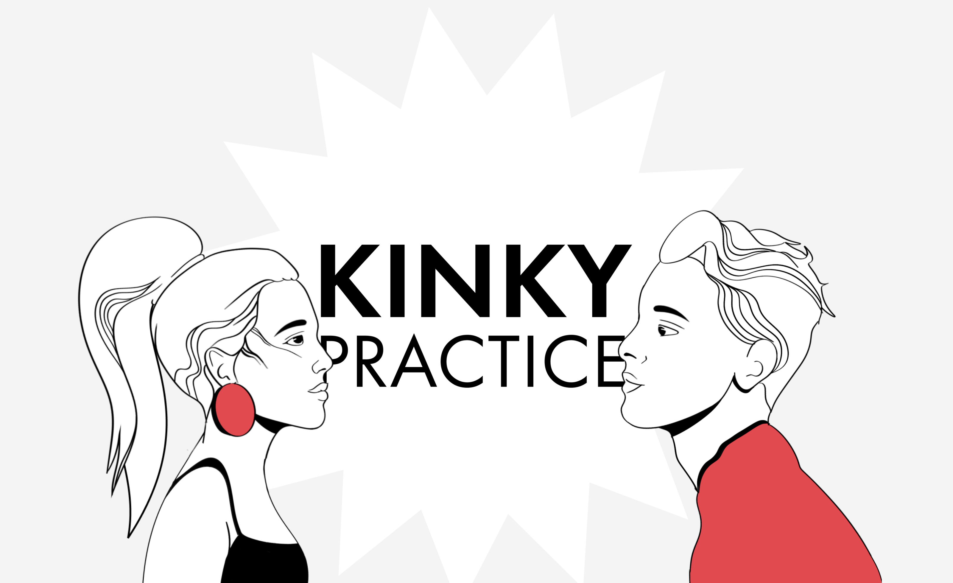 Kinky Practice | Школа чувственных практик — Изображение №1 — Интерфейсы, Брендинг на Dprofile