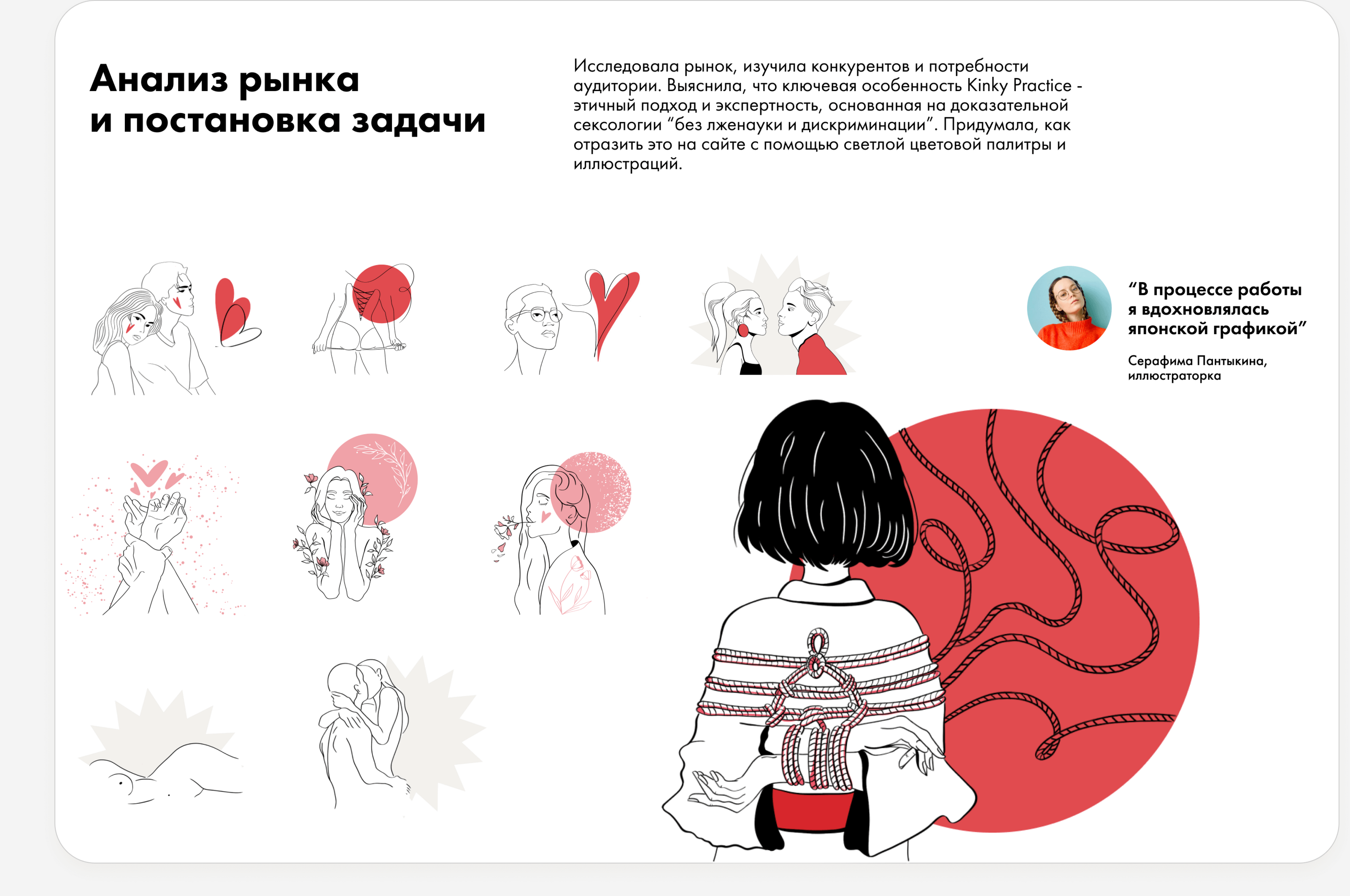Kinky Practice | Школа чувственных практик — Изображение №5 — Интерфейсы, Брендинг на Dprofile