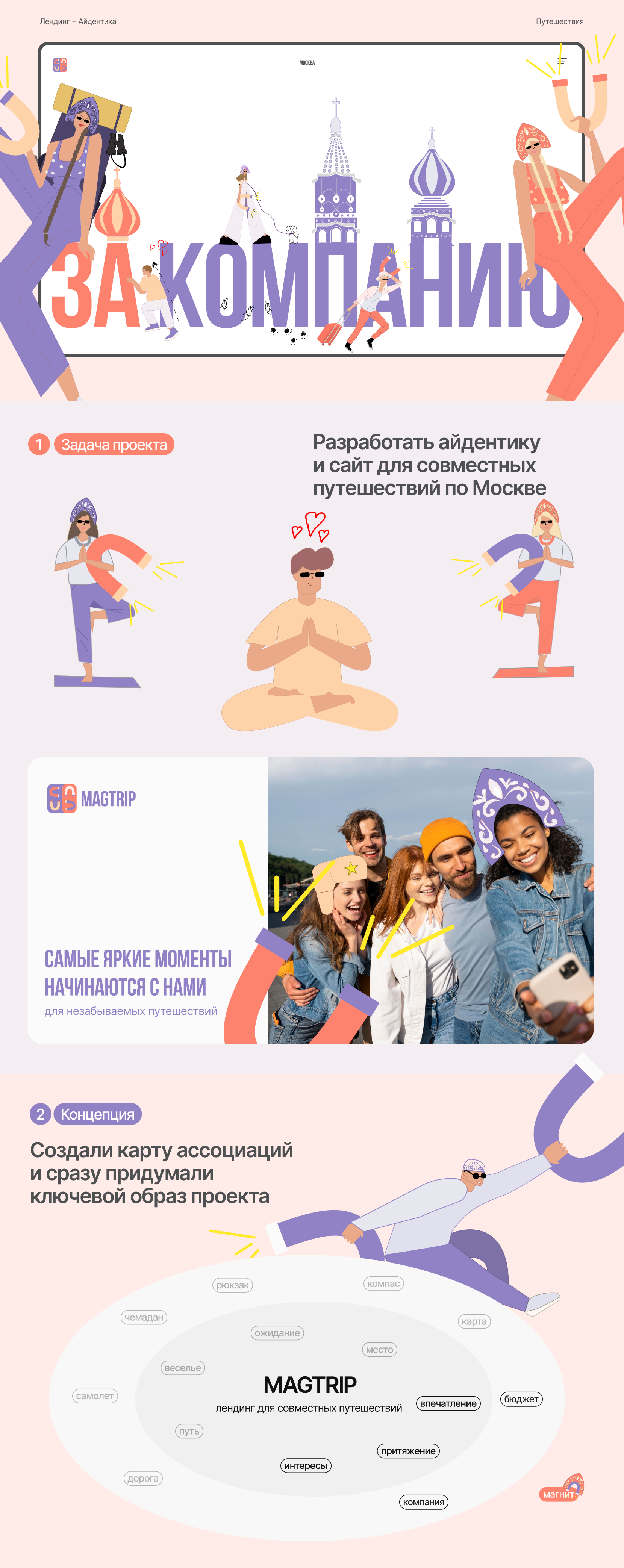 MAGTRIP — Изображение №1 — Интерфейсы, Иллюстрация на Dprofile