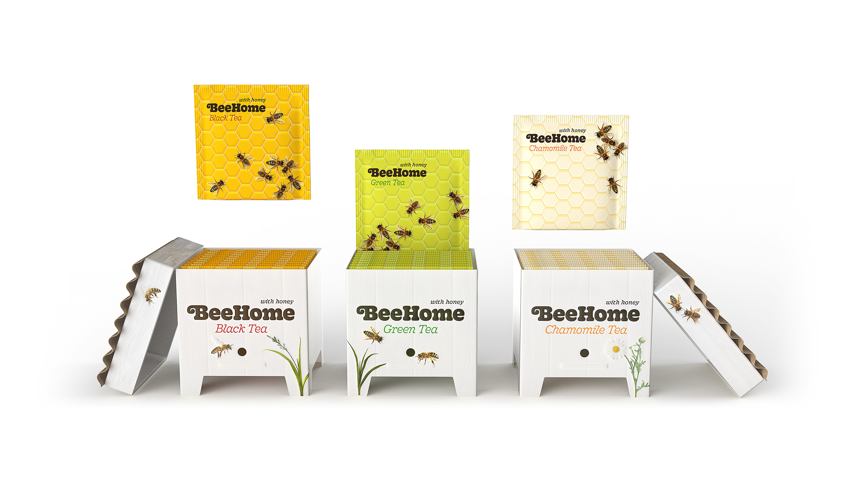 BeeHome — Изображение №8 — Брендинг, Графика, 3D на Dprofile