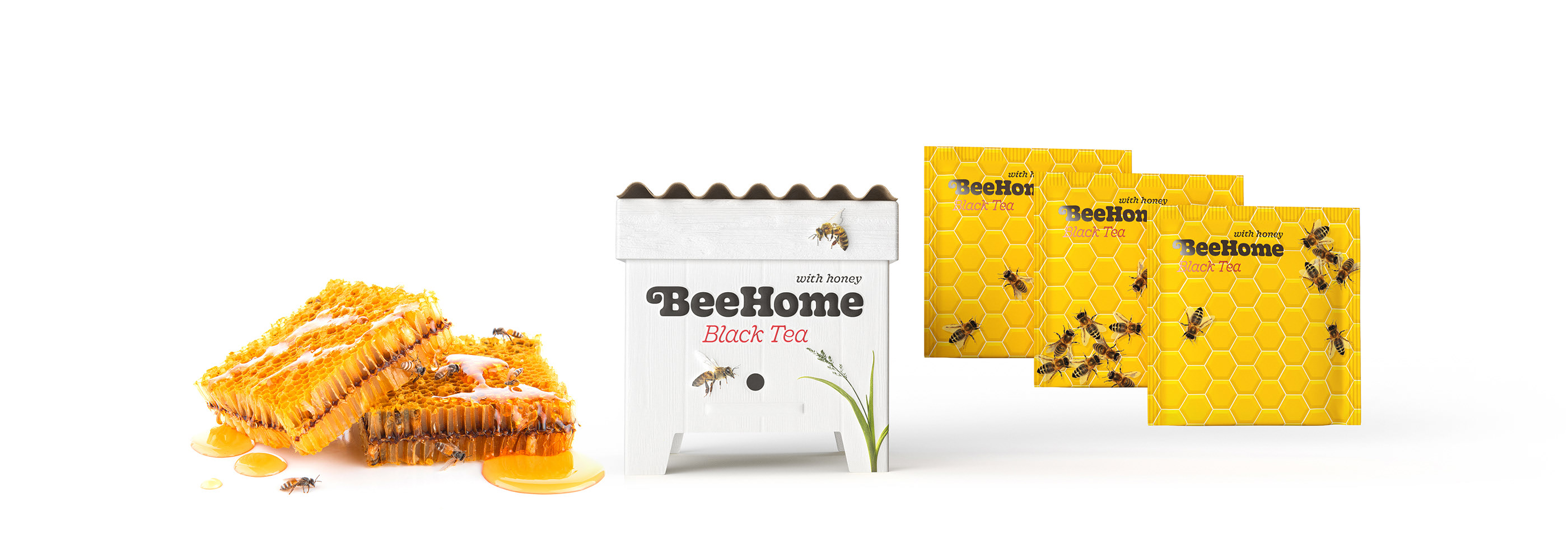 BeeHome — Изображение №2 — Брендинг, Графика, 3D на Dprofile