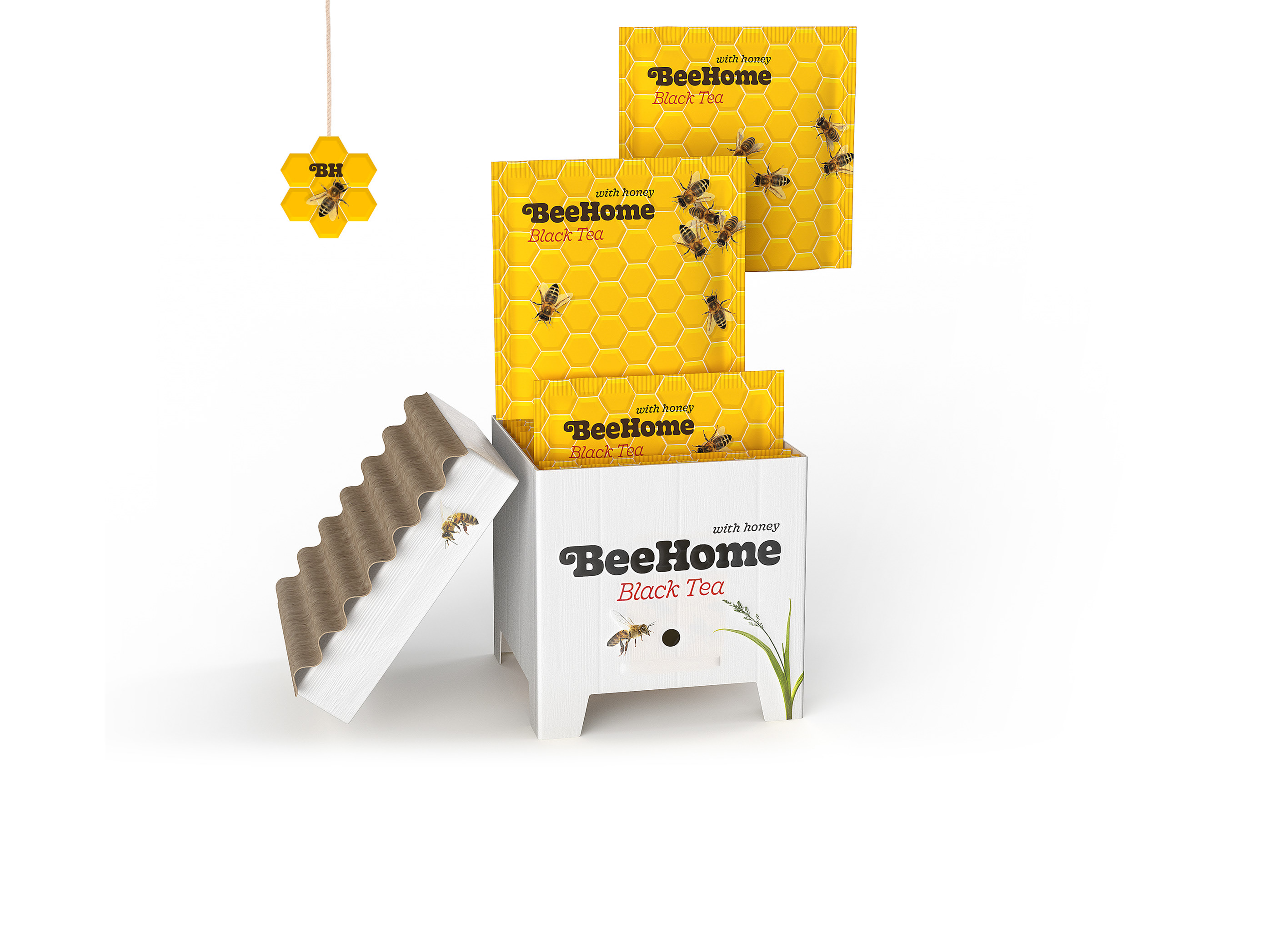 BeeHome — Изображение №5 — Брендинг, Графика, 3D на Dprofile