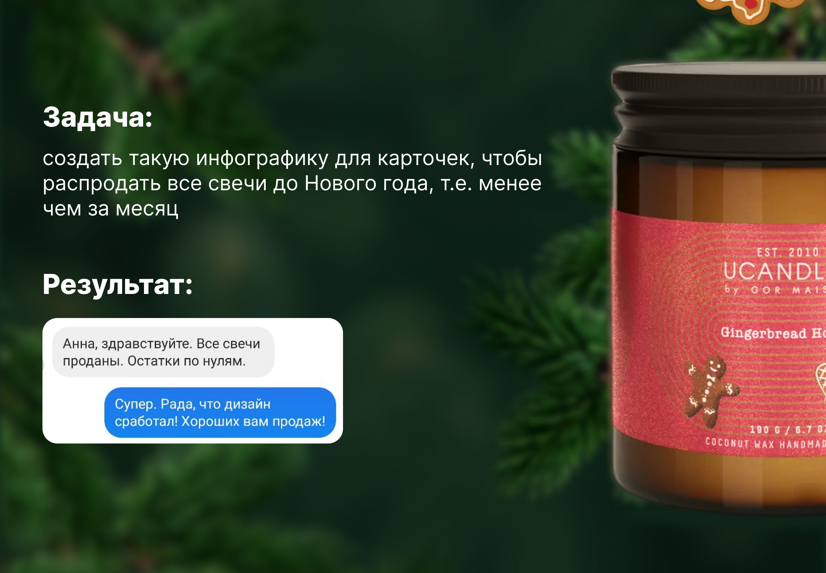 Инфографика | Свеча ароматическая | Candle — Изображение №2 — Графика, Маркетинг на Dprofile