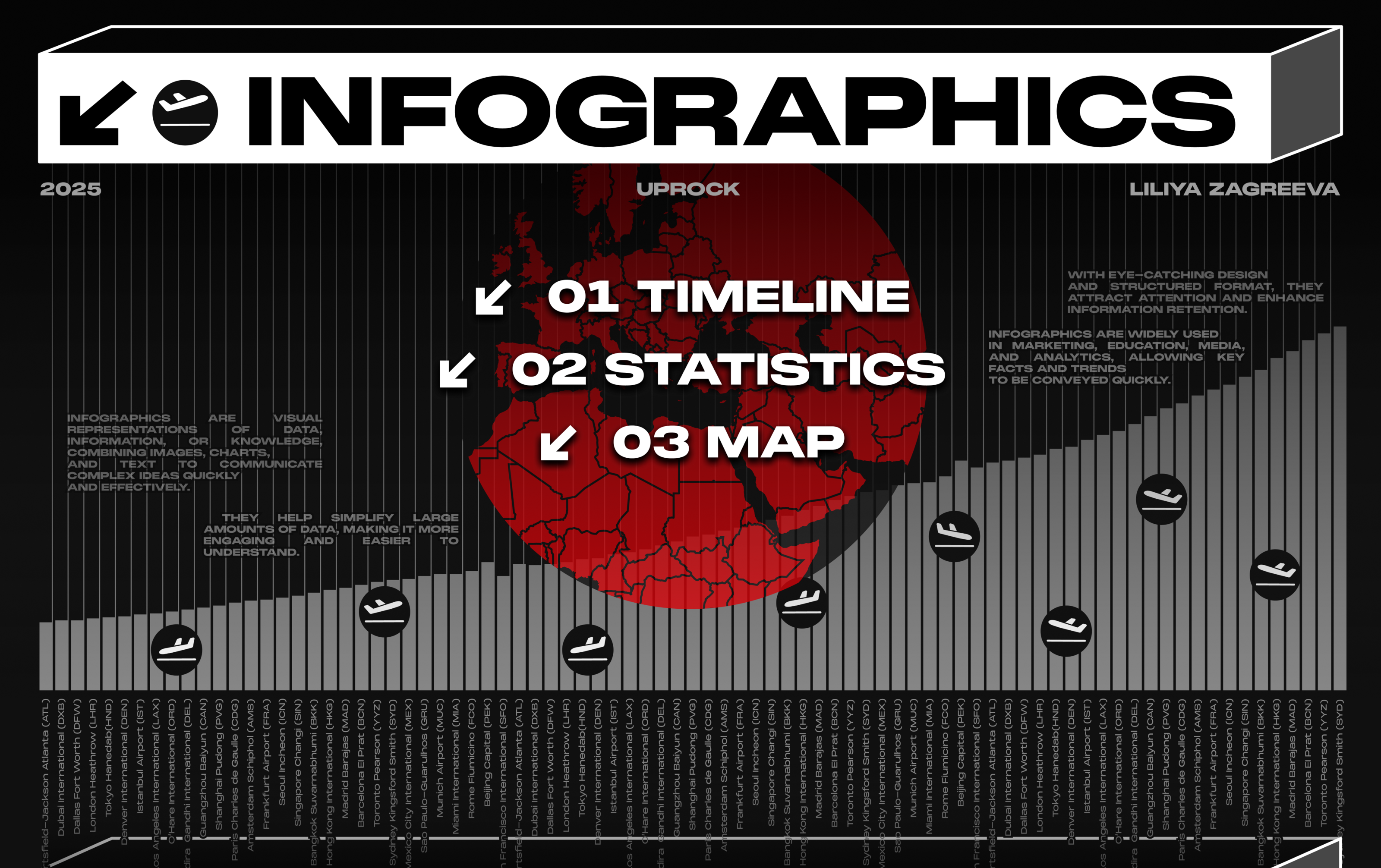 Infographic Posters | Data Visualization — Изображение №1 — Интерфейсы, Графика на Dprofile