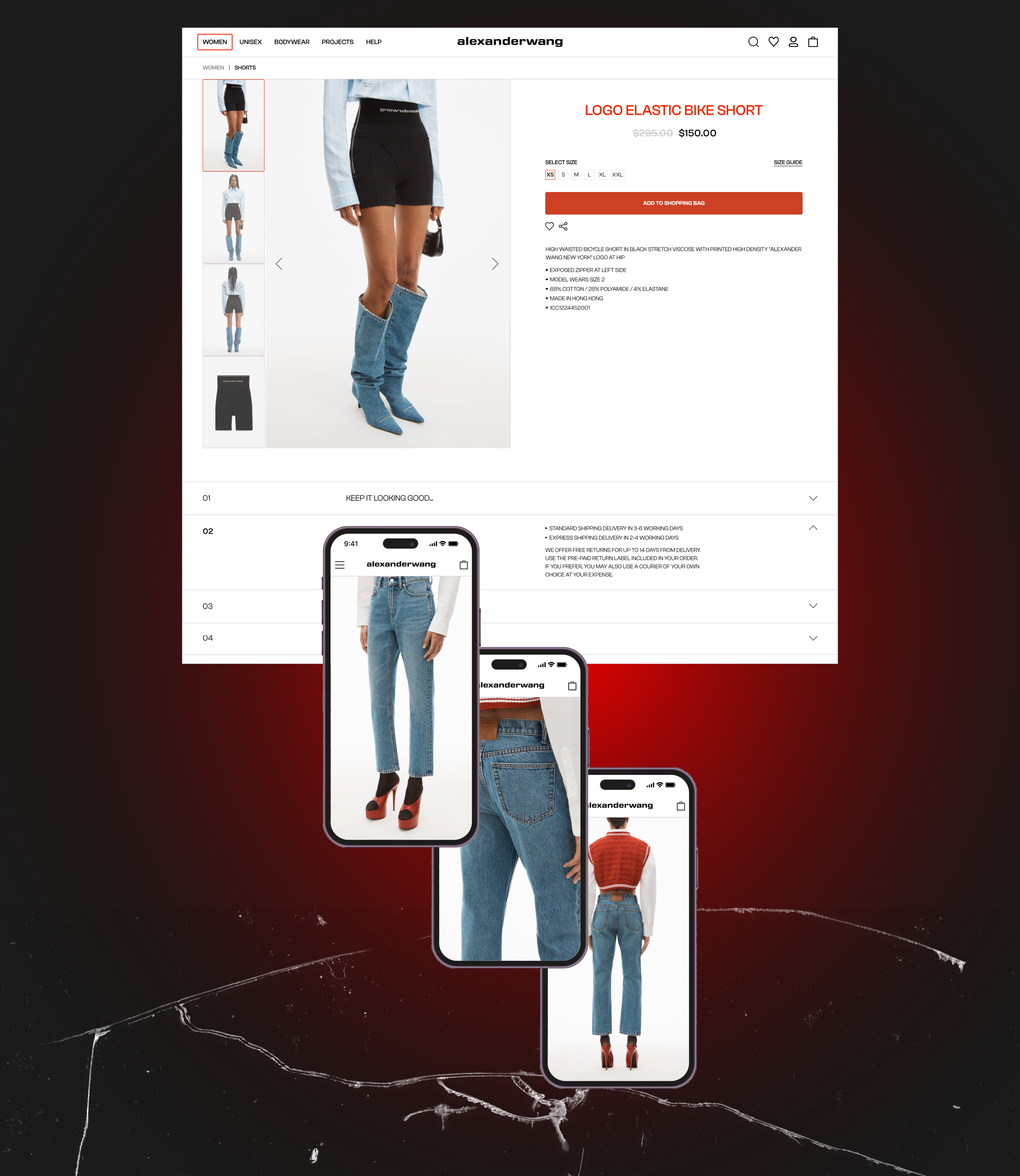 ALEXANDER WANG | Website Redesign — Изображение №8 — Интерфейсы на Dprofile