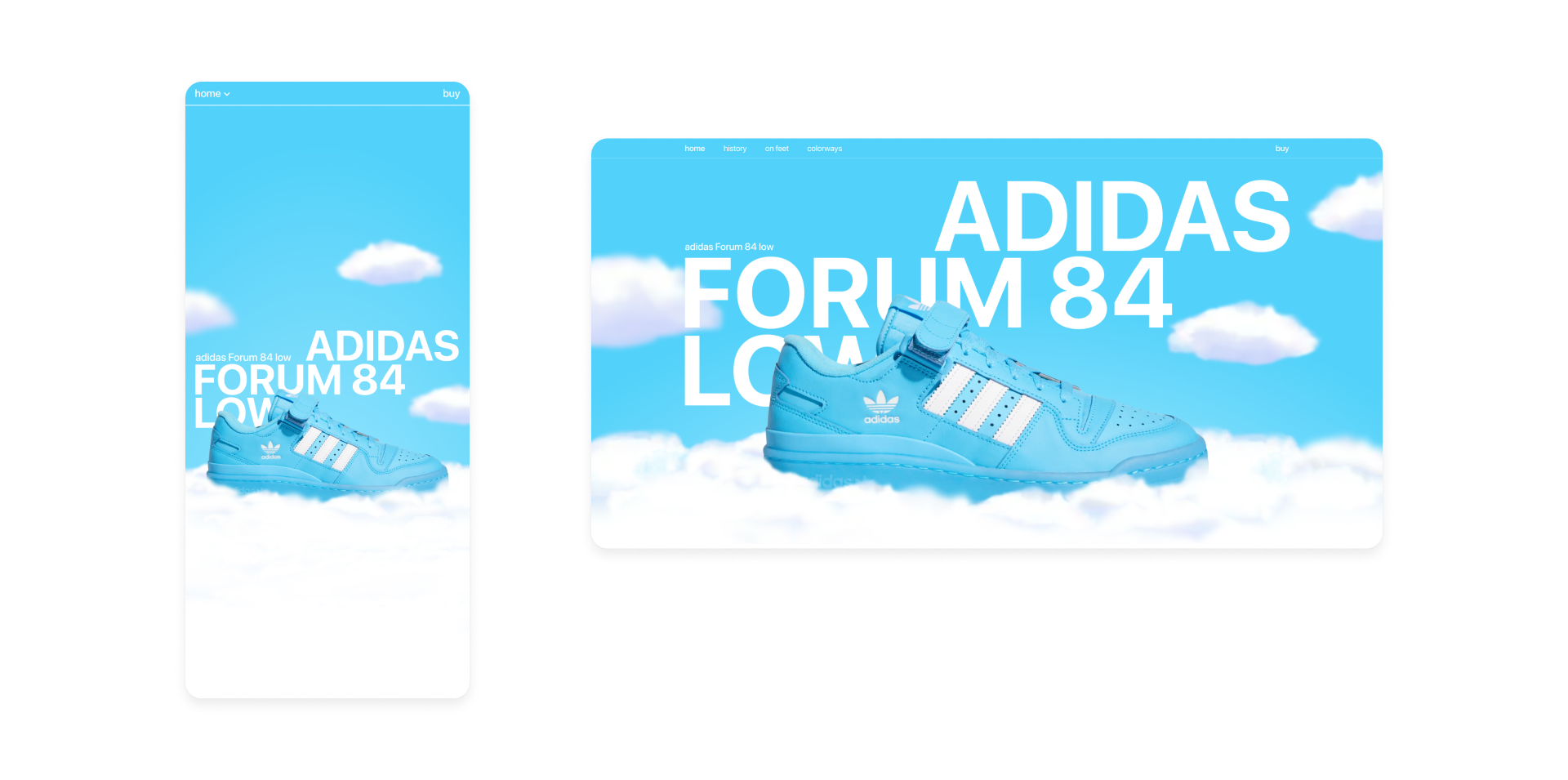 Adidas forum 84 low — Изображение №3 — Интерфейсы на Dprofile