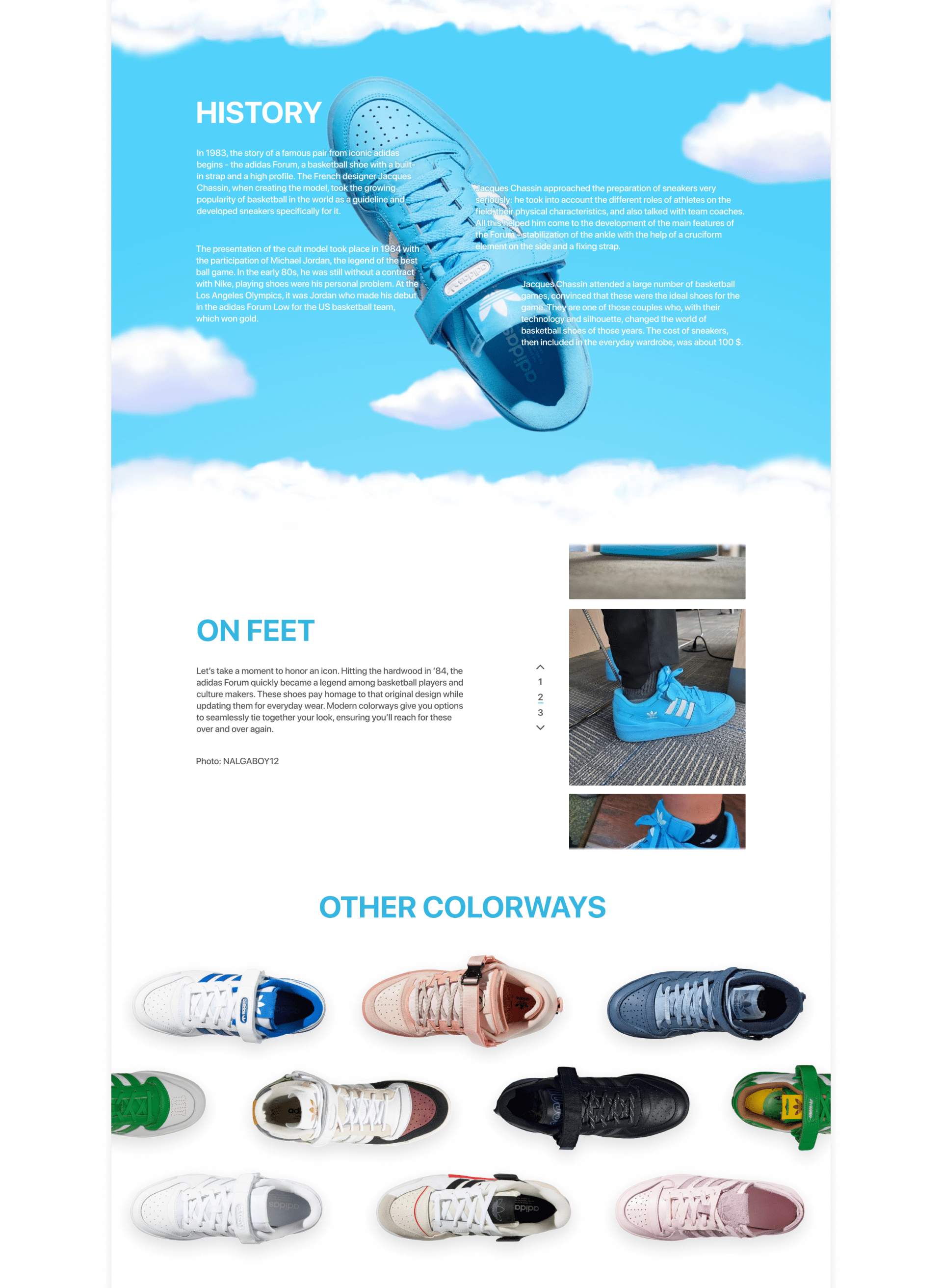 Adidas forum 84 low — Изображение №6 — Интерфейсы на Dprofile