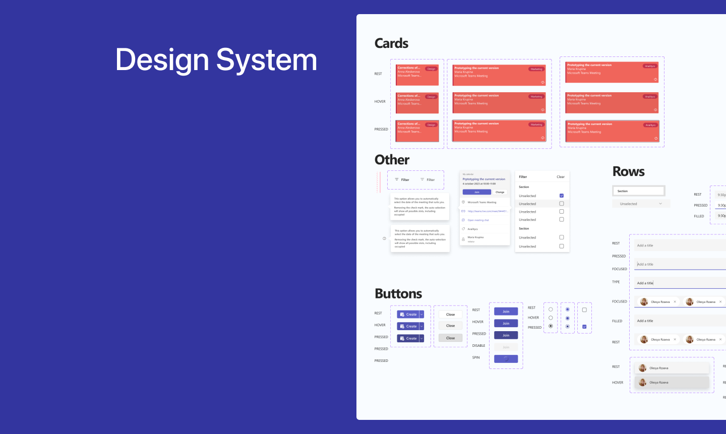 Microsoft Teams, Автопланировщик — Изображение №5 — Интерфейсы на Dprofile