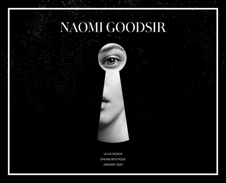Naomi Goodsir | E-commerce redesign — Графика, Интерфейсы на Dprofile