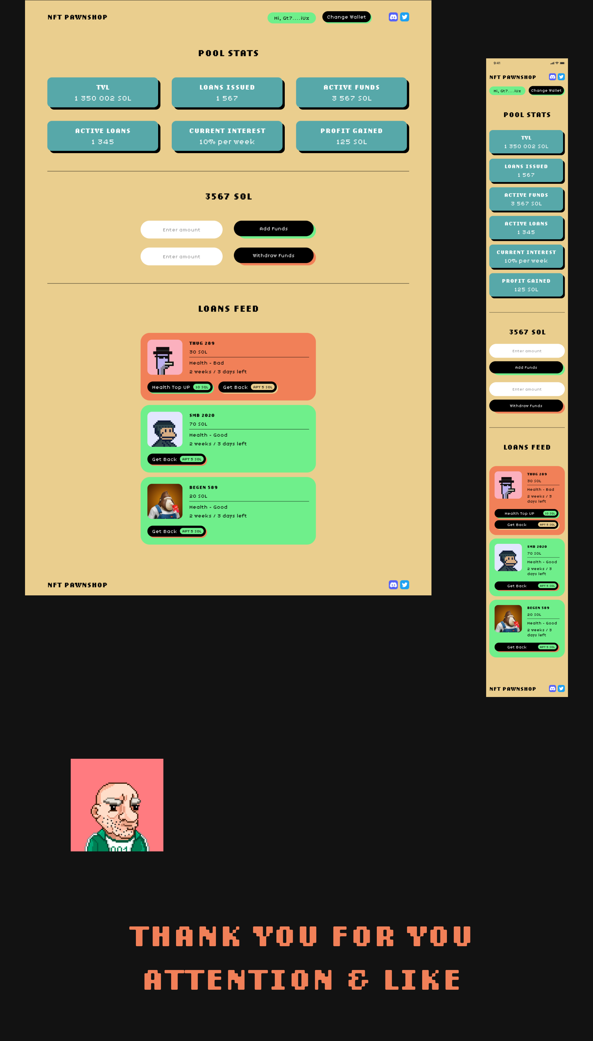 Paswnshop Gnomies - NFT Collection — Изображение №7 — Интерфейсы на Dprofile