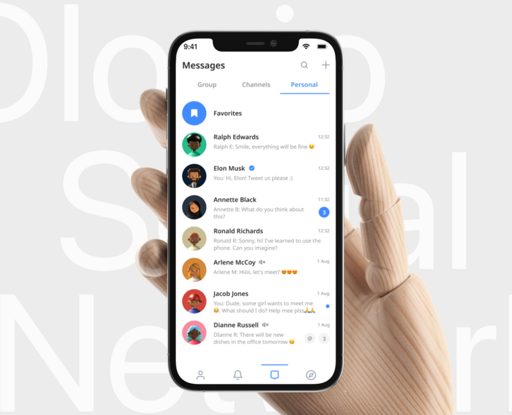 Olopio - Social Network for Community на Dprofile