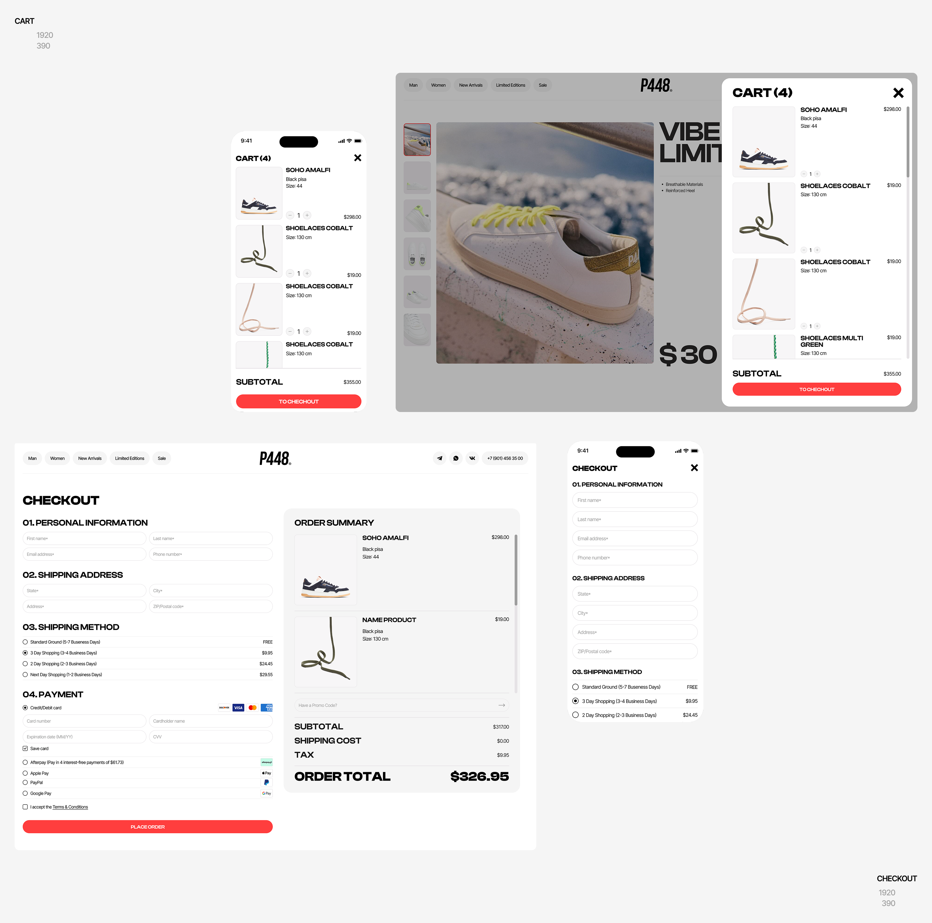 P448 | E-COMMERCE — Изображение №8 — Интерфейсы на Dprofile