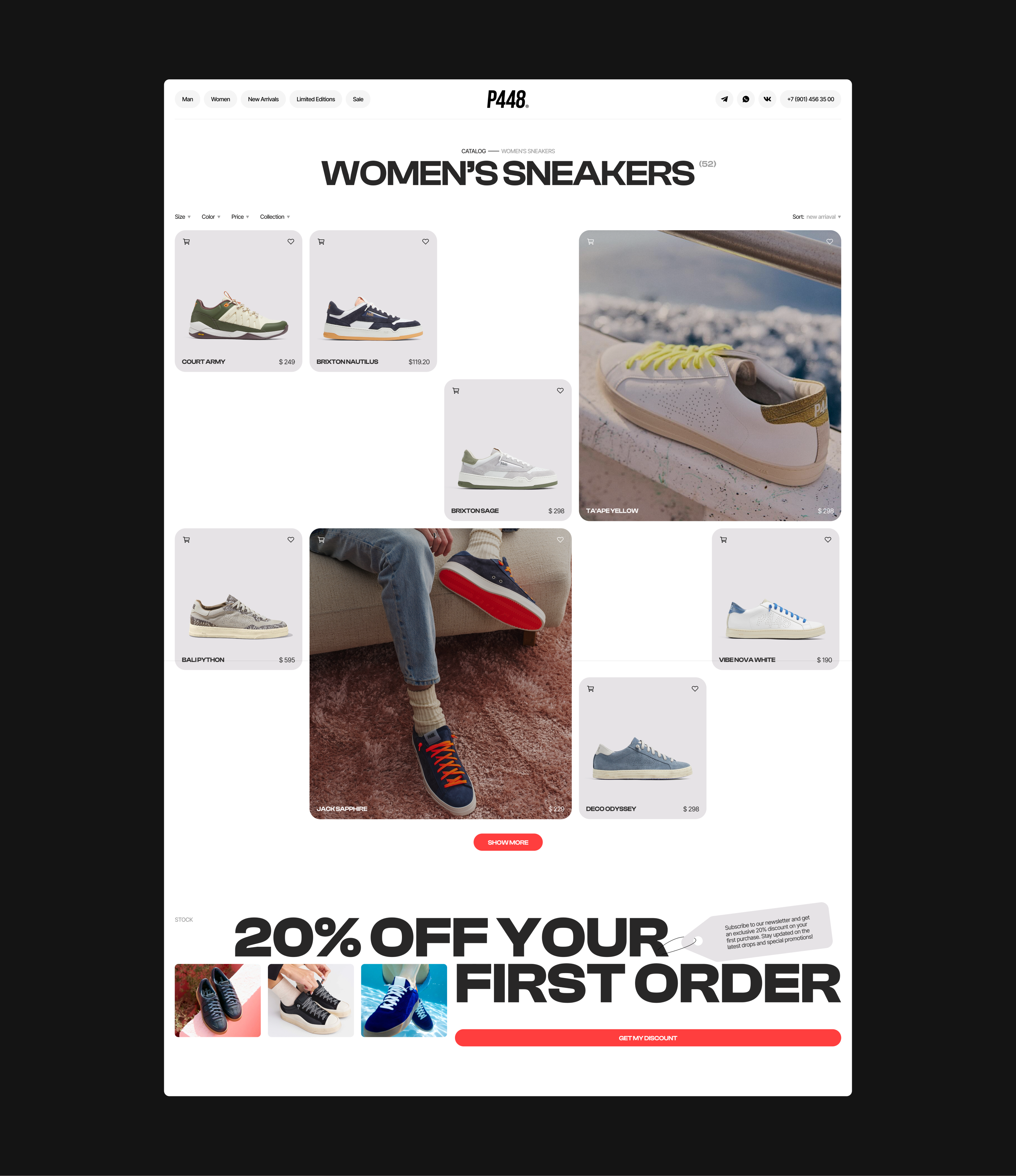 P448 | E-COMMERCE — Изображение №3 — Интерфейсы на Dprofile