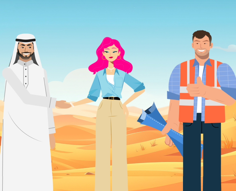 Explainer video | Строительная компания на Dprofile