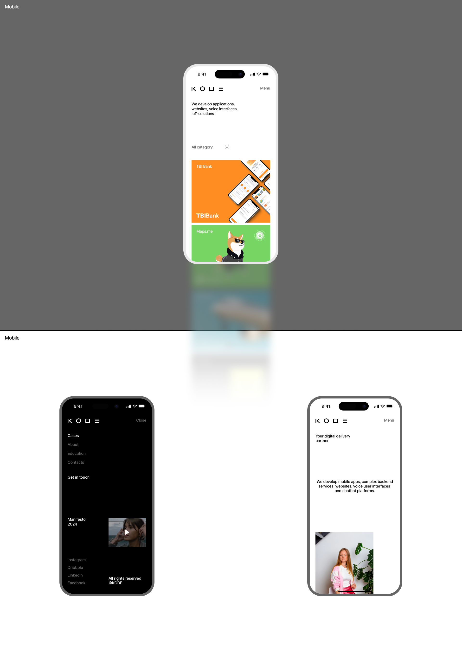 Kode Website Concept — Изображение №14 — Интерфейсы, Анимация на Dprofile