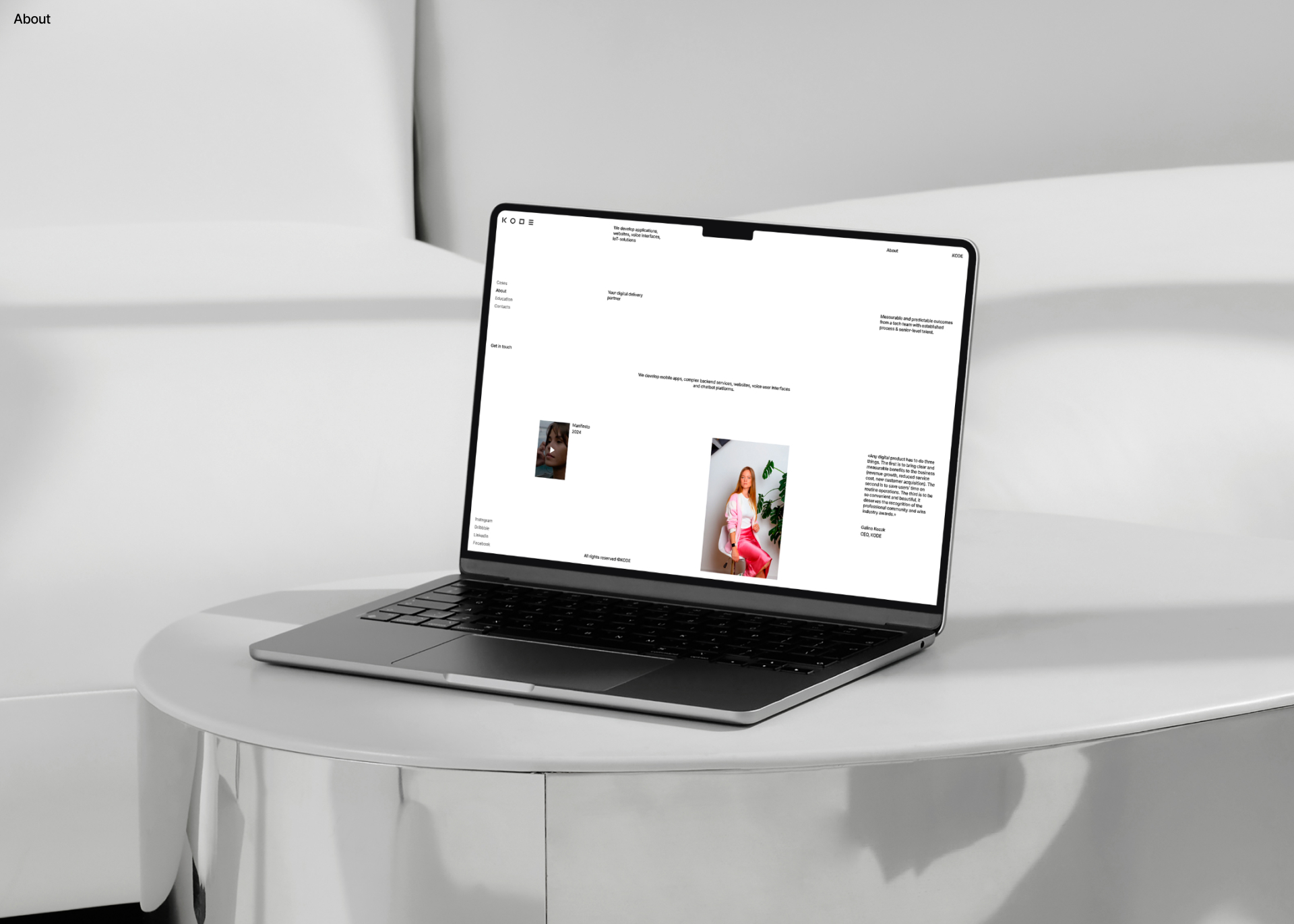 Kode Website Concept — Изображение №5 — Интерфейсы, Анимация на Dprofile