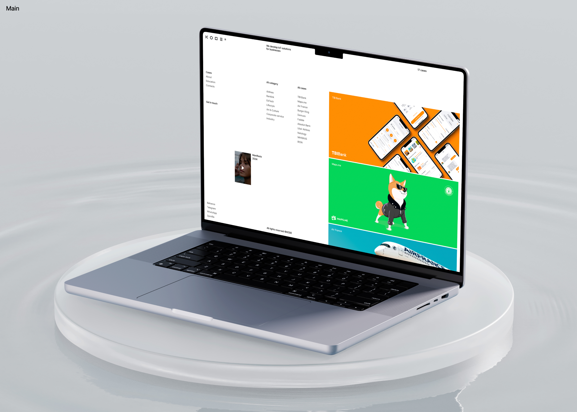 Kode Website Concept — Изображение №9 — Интерфейсы, Анимация на Dprofile