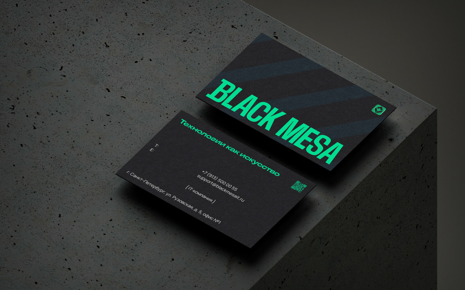 BLACK MESA: фирменный стиль, 3D, сайт для IT-компании — Изображение №13 — Интерфейсы, Брендинг на Dprofile