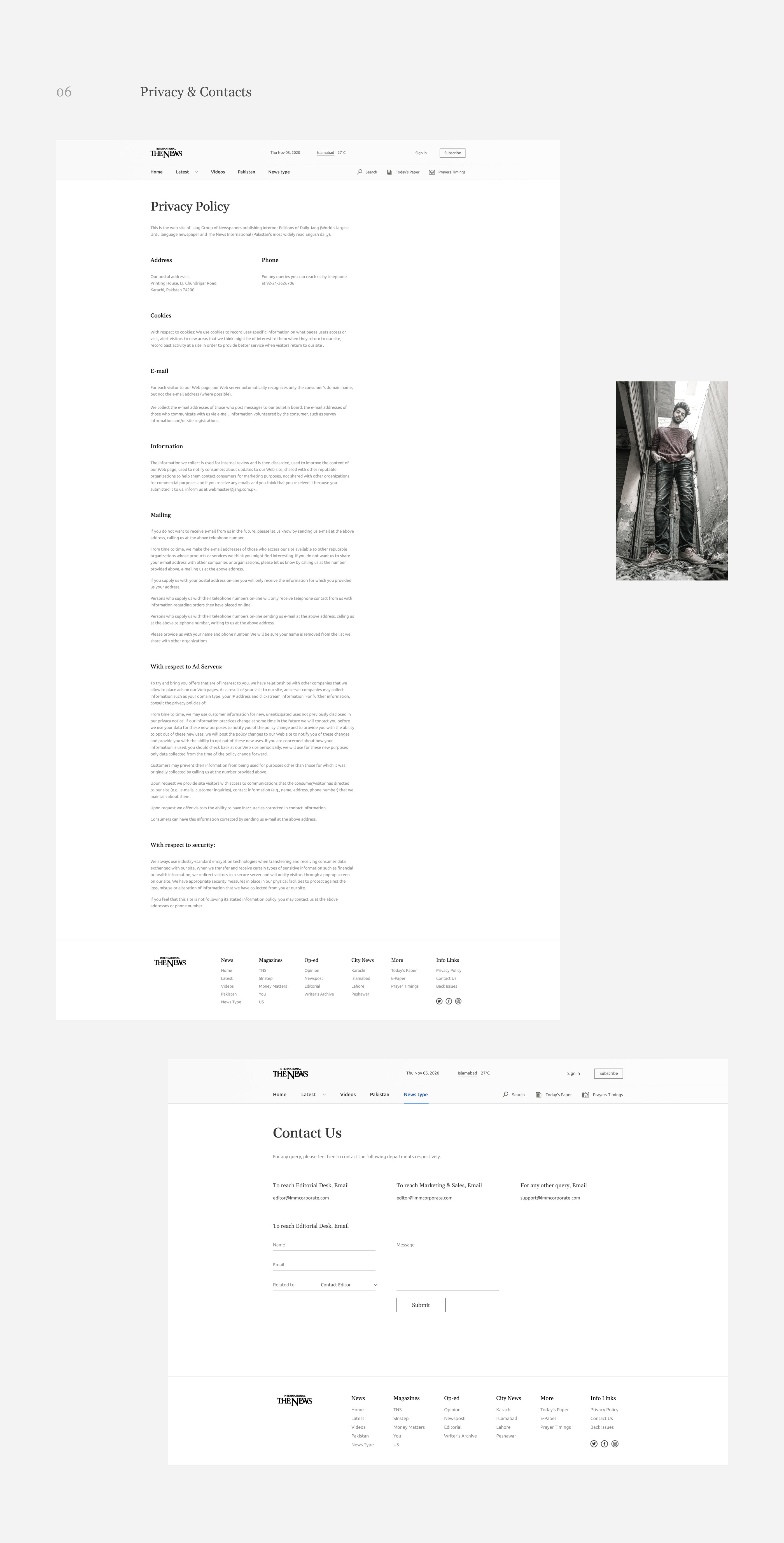 The News International — Изображение №12 — Интерфейсы на Dprofile